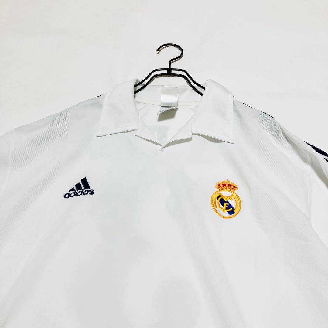 ロベルトカルロス　長袖ユニフォーム　レアルマドリード 02/03 100周年