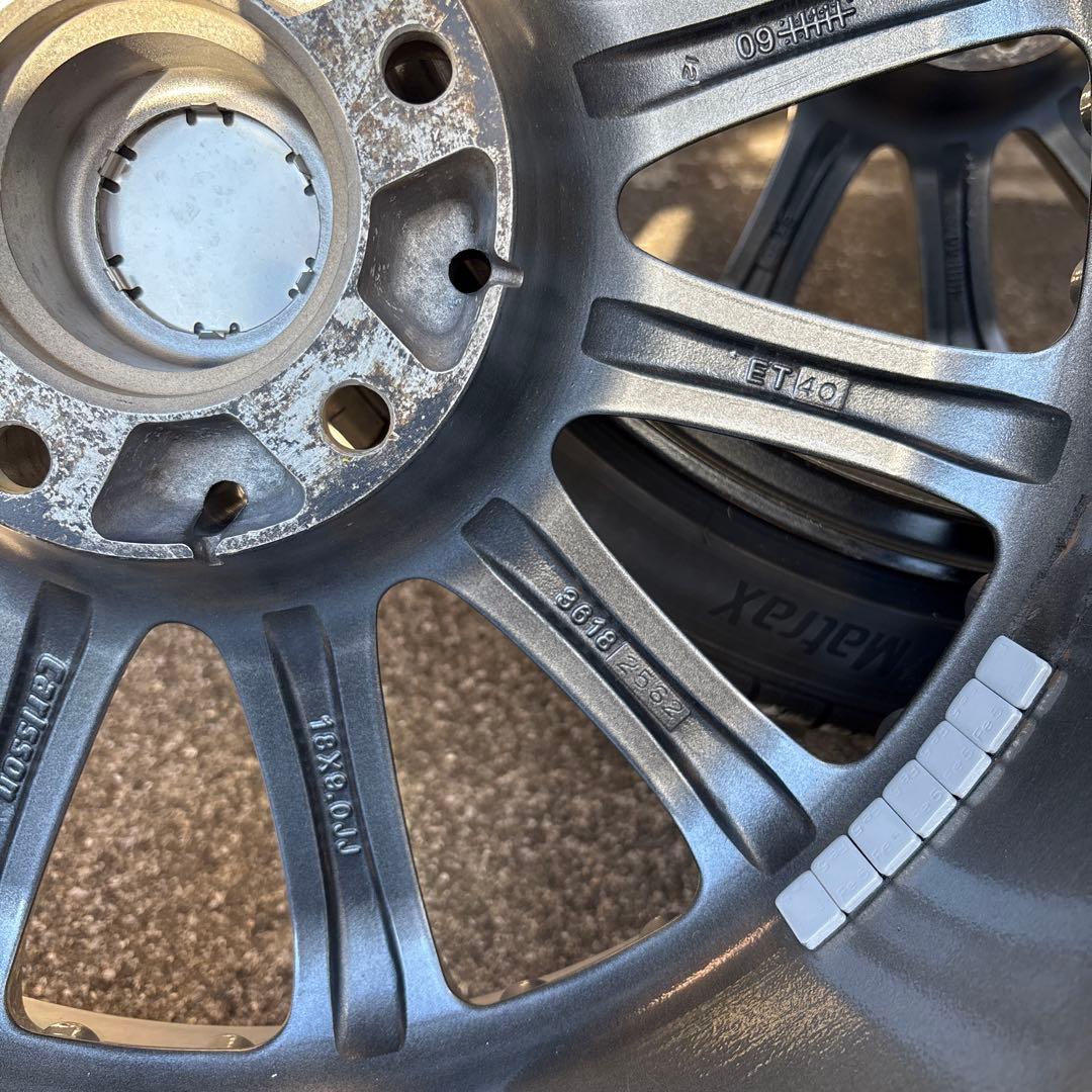 【。さん専用】　カールソンCR1/11 18インチ アルミホイールセット