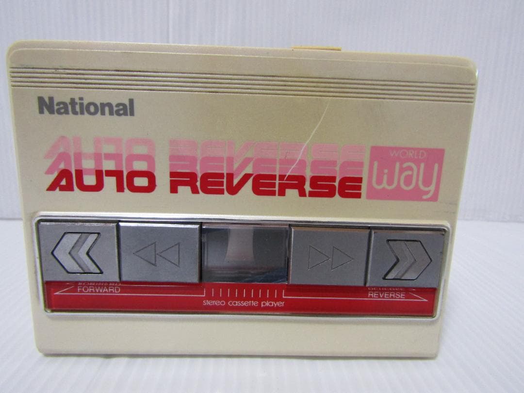 K0596 National ポータブルカセットプレーヤー RQ-R2 ジャンク