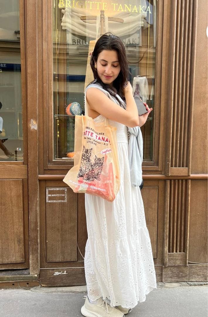 brigitte tanaka ブリジットタナカ CHAT CAT エコバッグ