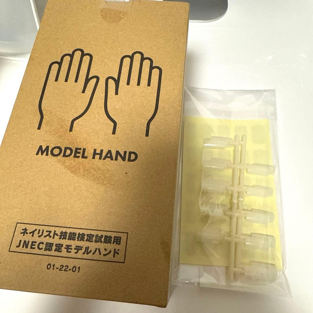 JNEC認定モデルハンド(両手)チップ、シールつき