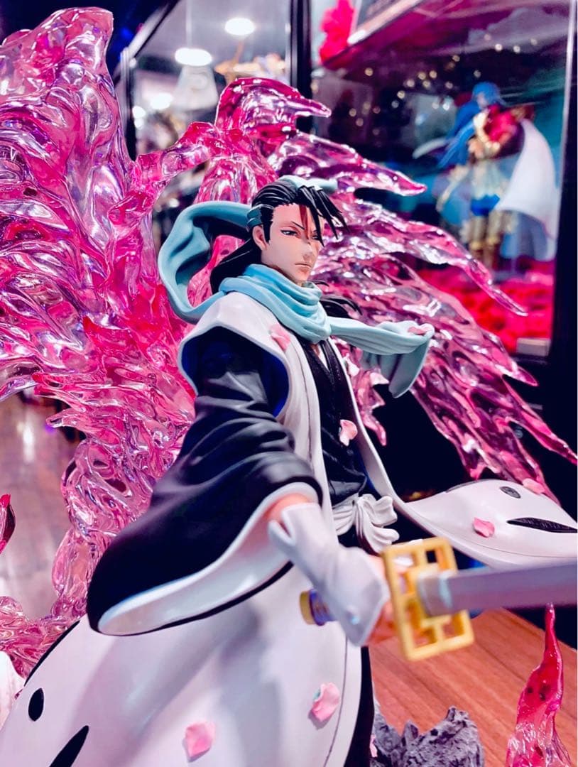 朽木白哉 白皇剣キャプテン護廷死神 ガレージキット フィギュア スタチュー