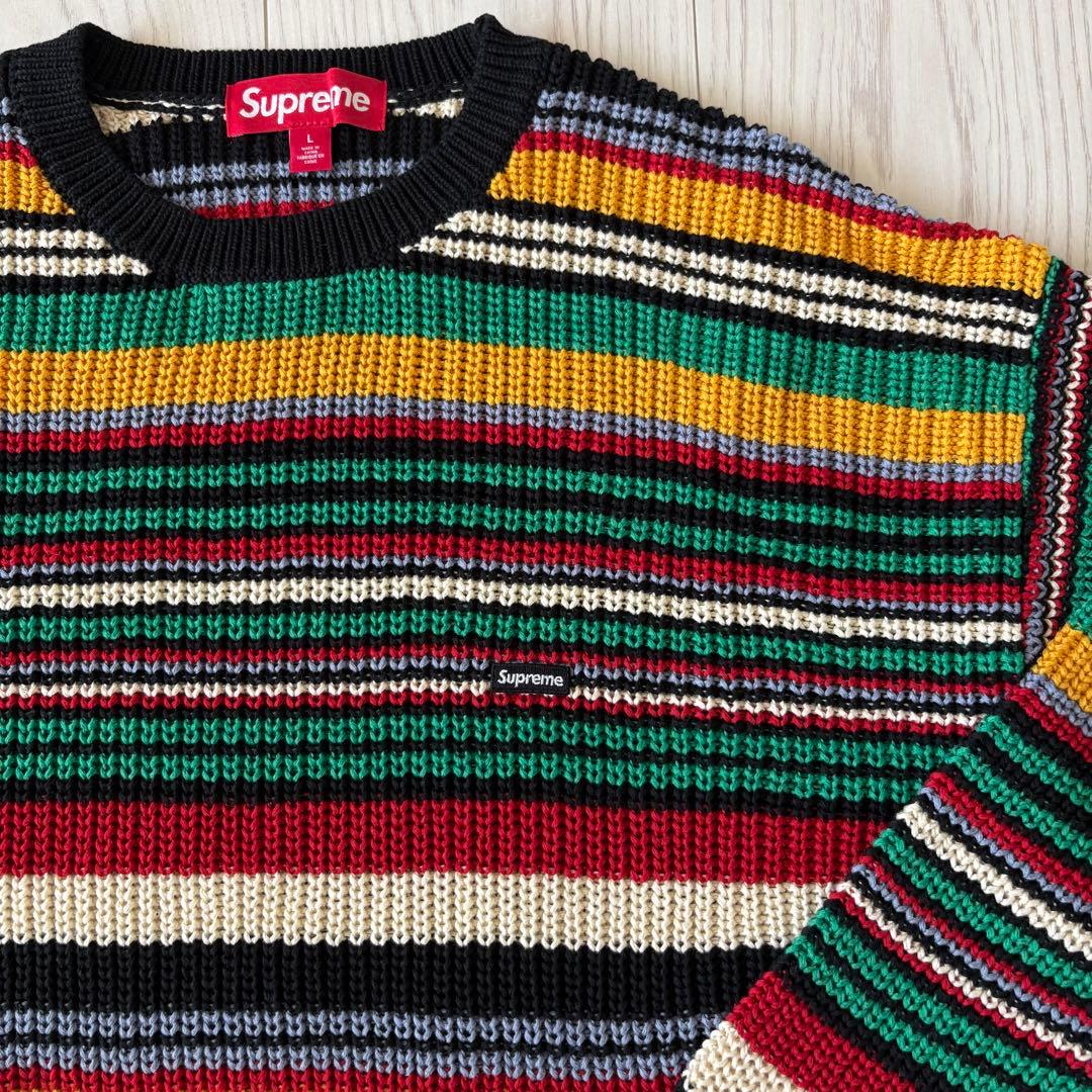 トップス 23FW Supreme Small Box Ribbed Sweater