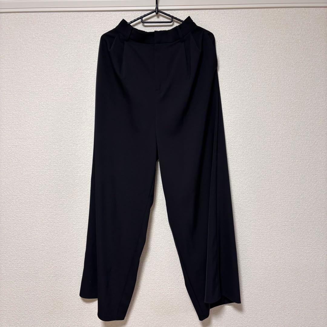 etoll.（エトル）3piece刺繍リボンビスチェ＆タックワイドパンツセット