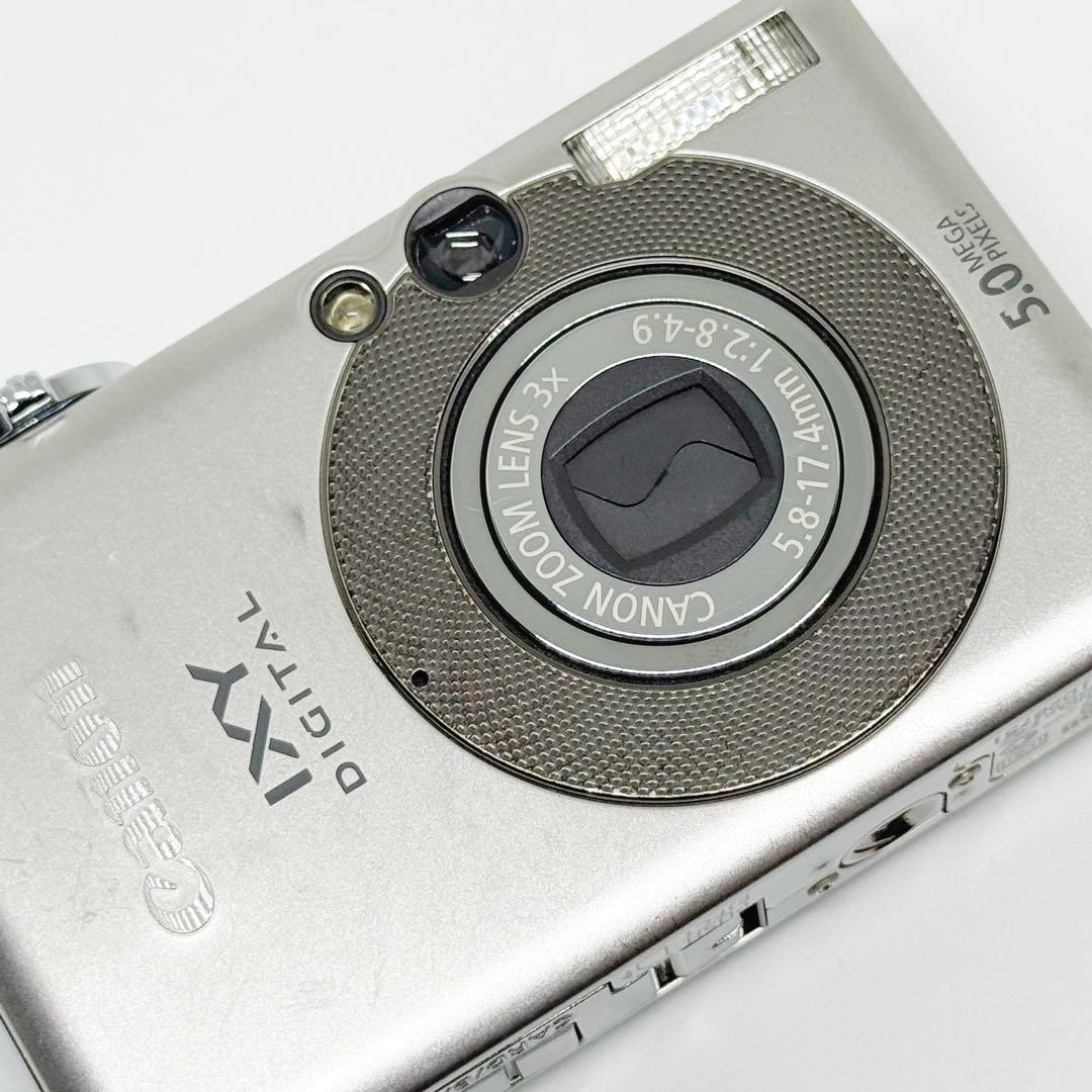 CANON IXY DIGITAL 55 シルバー キヤノン コンデジ
