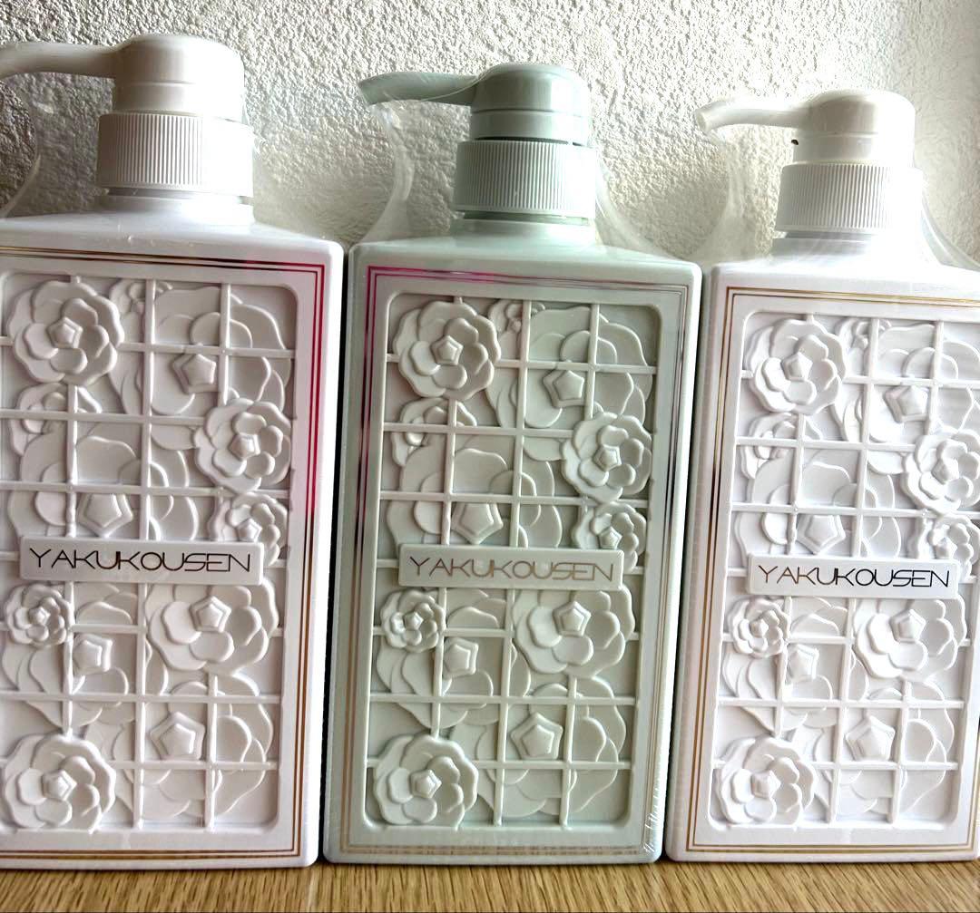 YAKUKOUSEN 薬酵泉　薬用全身洗浄料　ボディソープ 500ml×3本