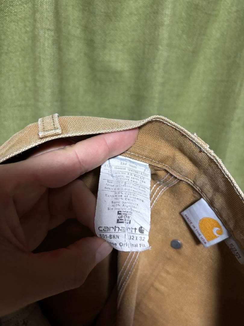 ま*ん様 最終値下げ　USA製　カーハート ダブルニーペインターパンツ 鬼フェー