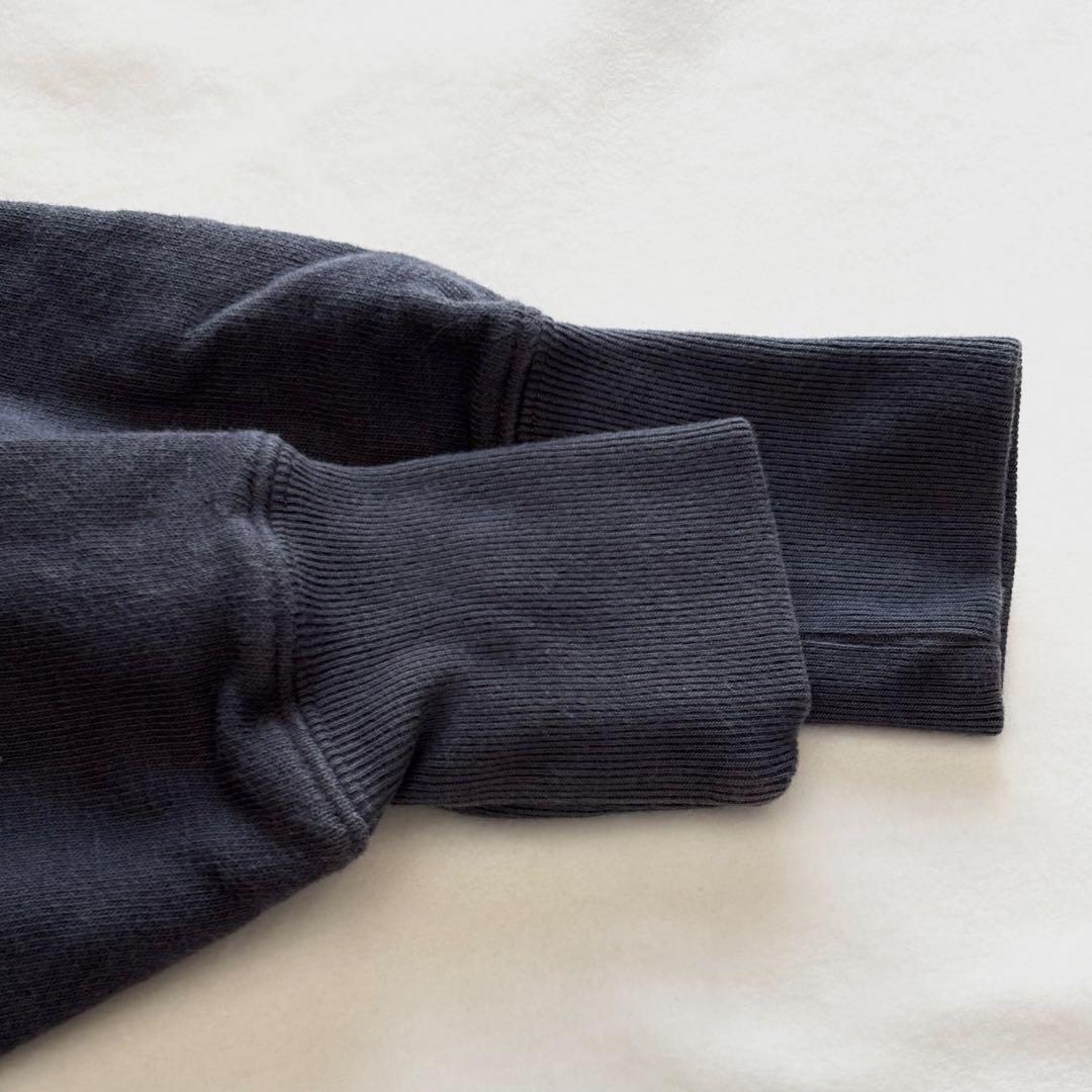 美品☆キャピタルSURF フード付き　肉厚パーカー チャコールグレー　0サイズ