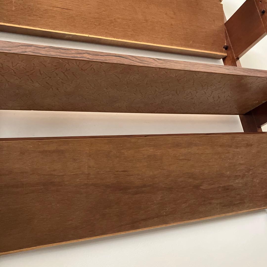 レトロ　アンティーク　古道具　古家具　木製　本棚　収納棚　キャビネット　昭和