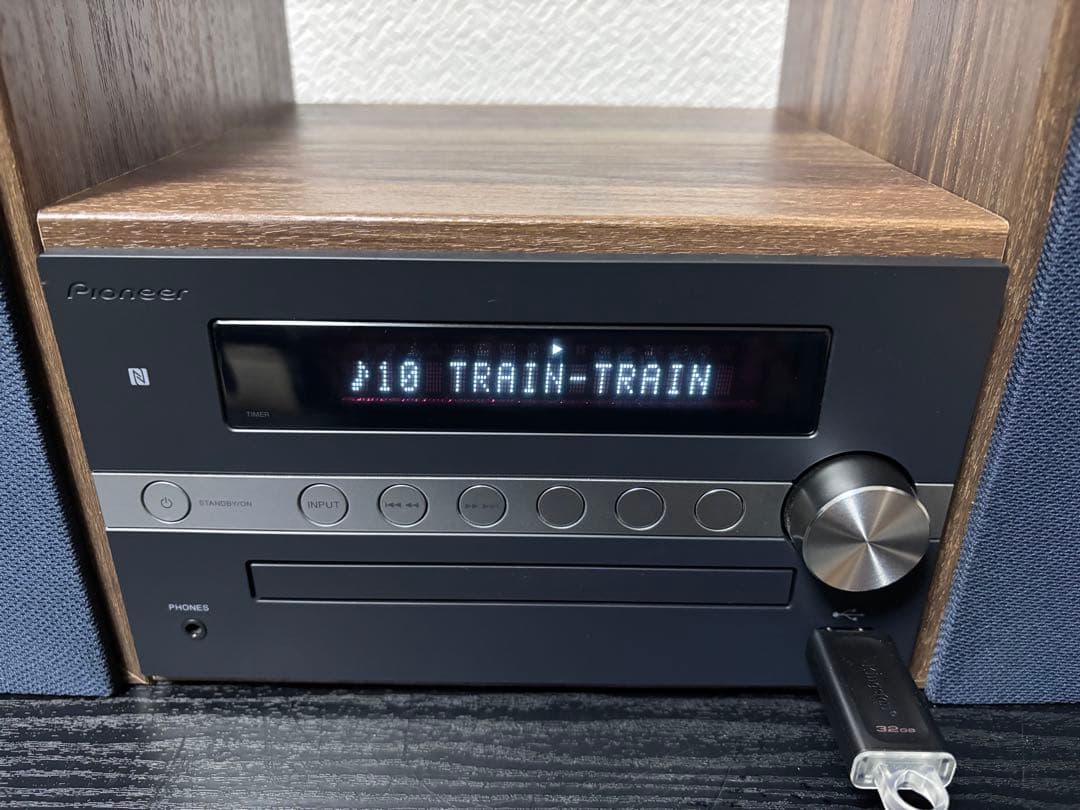 Pioneer X-CM56 CDコンポ Bluetooth対応、リモコン付き