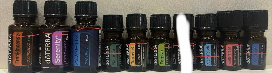 ドテラ　オイル　ディフューザー　木製ケース　他