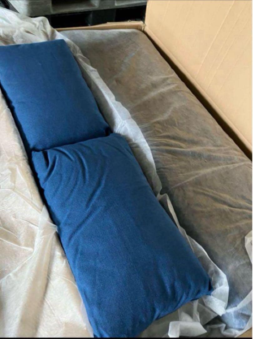 natural_cottonさん専用　ソファベッド　W120セミダブル ネイビー