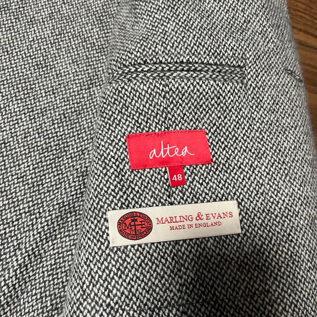 【未使用品】altea アルテア　ウール　ジャケット　イタリア製