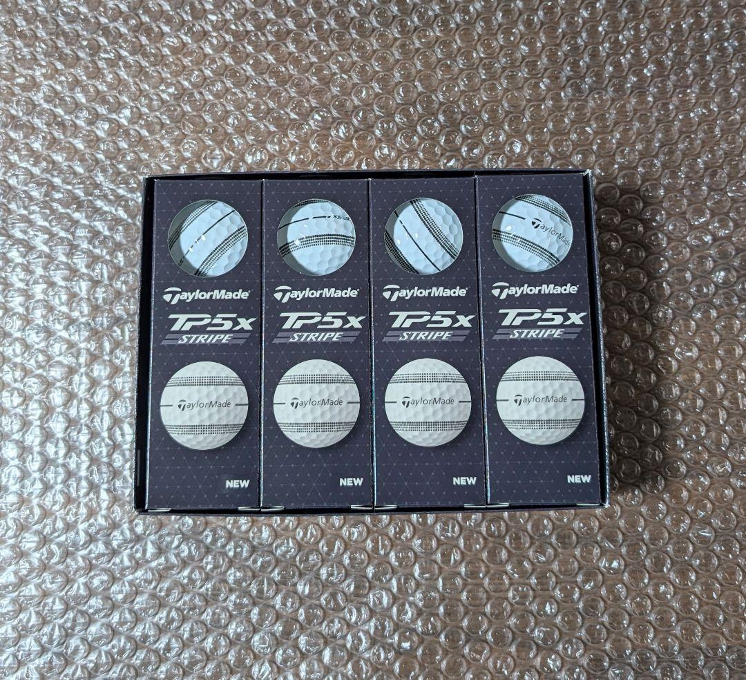 新品　テーラーメイド TP5x ストライプ　3ダース