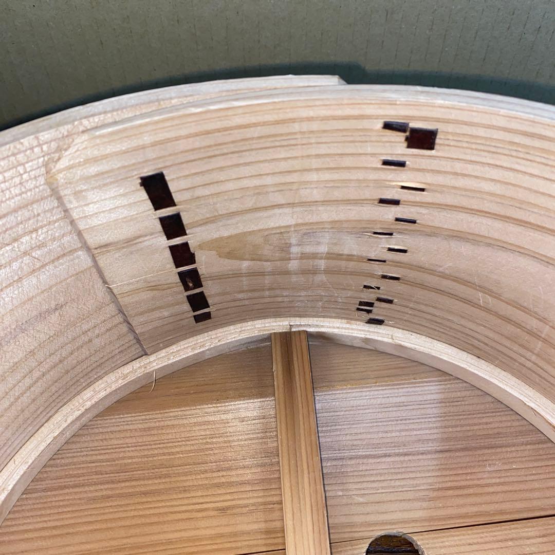 大型　曲げわっぱのセイロ　二段