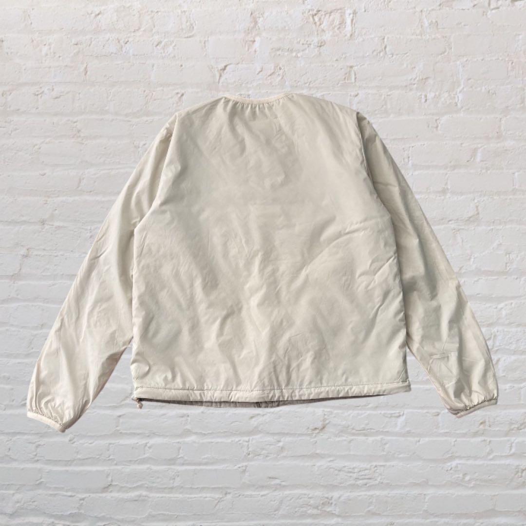 DANTONインサレーションジャケット　ストレッチナイロン　撥水　アイボリー