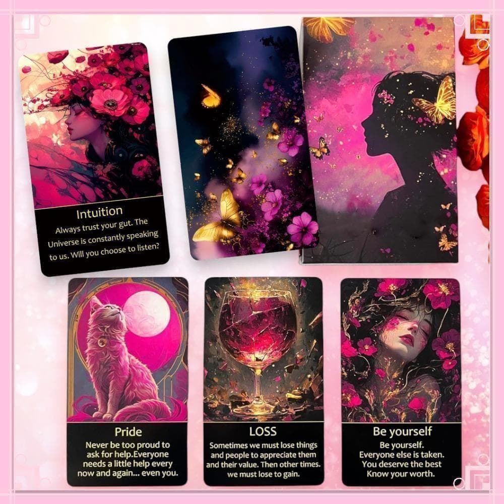 【オラクルカード】海外レア✨統一世界観の美麗アートワーク✨知恵のコンパスのカード