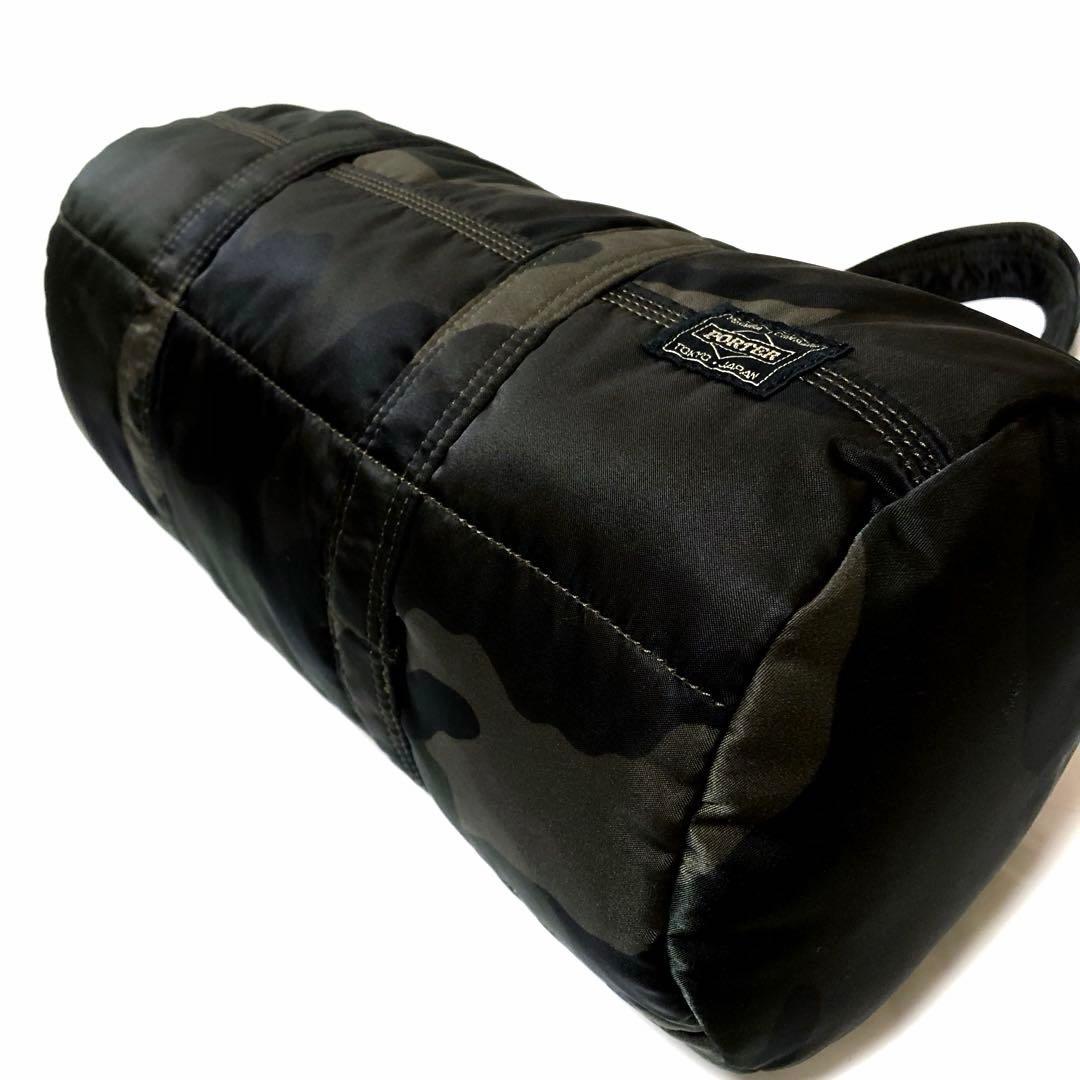 超美品✨希少 30周年ポーター タンカー ミニボストンバッグL カモフラグリーン