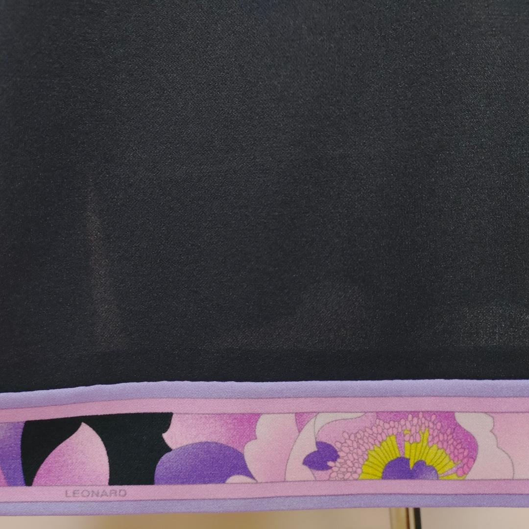 極近年　新品　大きいサイズ　レオナール　チュニック 42 13号 15号 黒