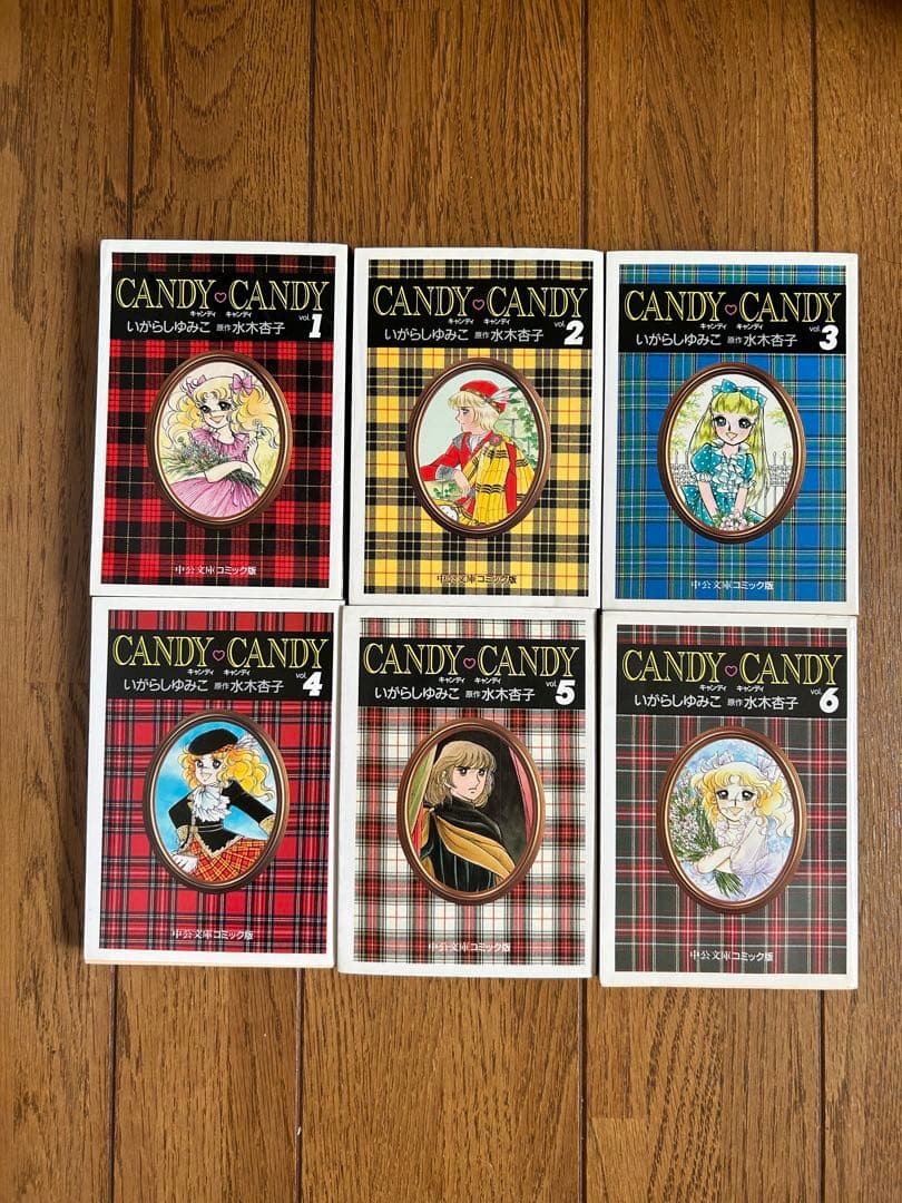 キャンディ・キャンディ　文庫版　全6巻　いがらしゆみこ　全巻セット