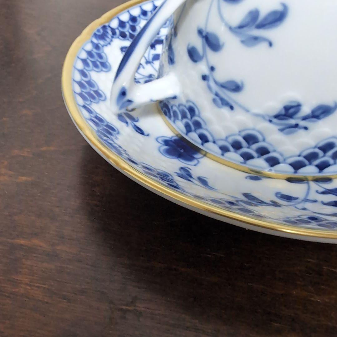 北欧　ビングオーグレンダール B＆G カップ＆ソーサー アンティーク