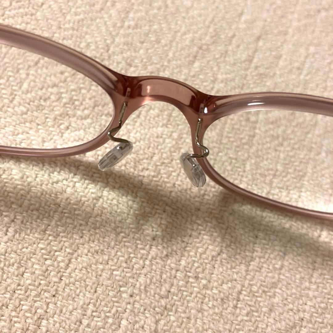 JINS Ultra Light Airframe ペールピンク　老眼鏡1.5