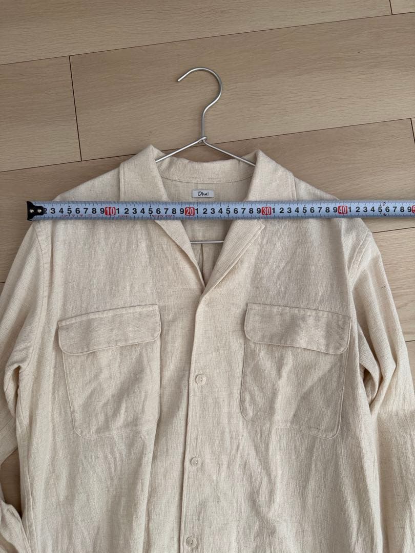 dhal ダル　オープンカラーシャツ