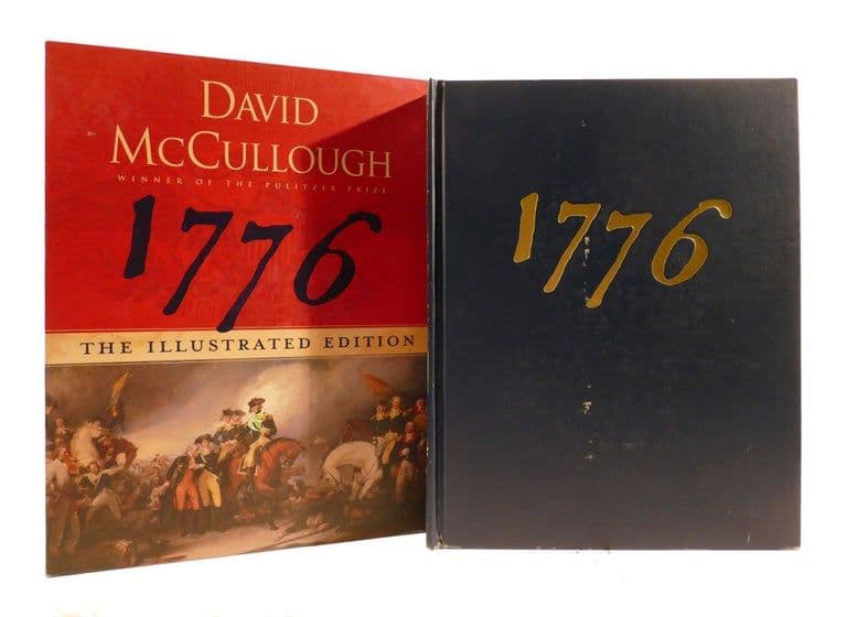 洋書 David Mccullough 1776 Illustrated Editio
