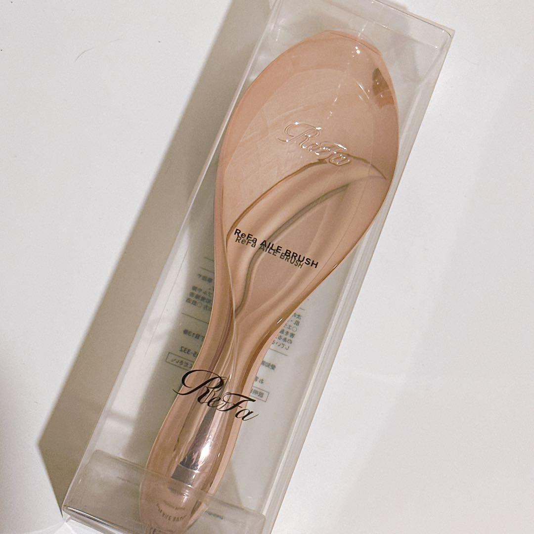 【新品未使用】ReFa AILE BRUSH  ブラシ　ローズゴールド