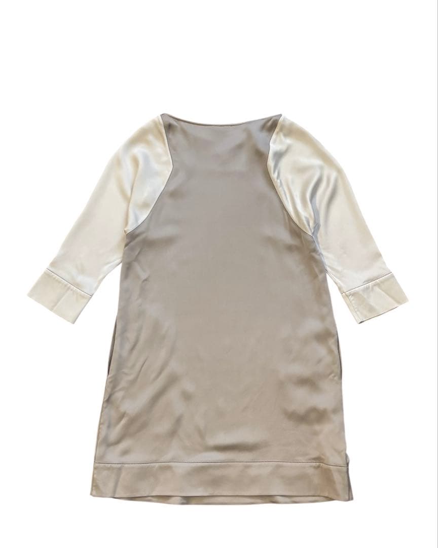 d*3様 【GIORGIO ARMANI】美品！チュニック　長袖　グレー　42サ