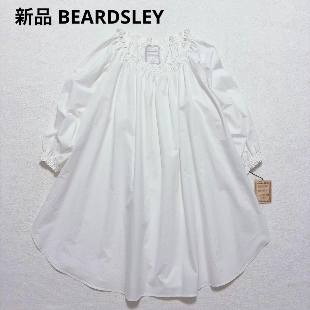新品 BEARDSLEY ビアズリー シャーリングブラウス