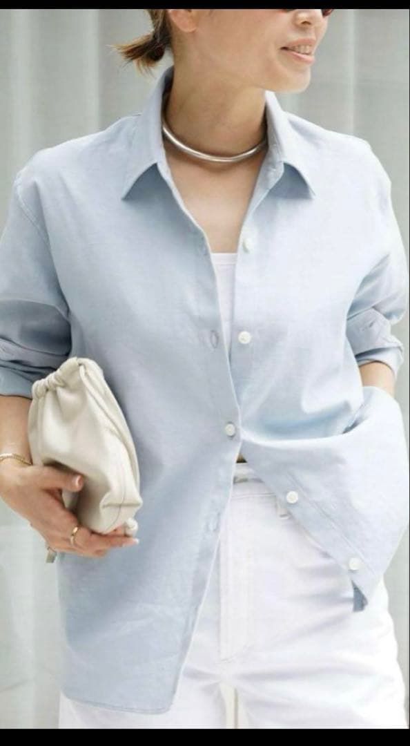 Deuxieme Classe *STRETCH TWILL CACHE シャツ