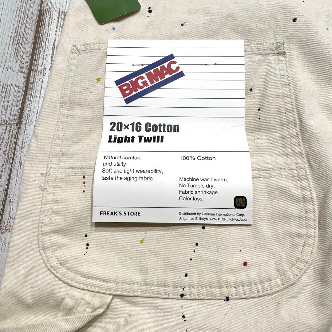 【タグ付き新品！】FREAK'S フリークスストア　BIGMAC オーバーオール