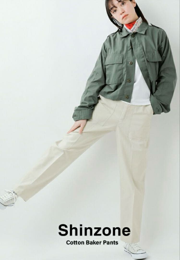 【新品未使用】シンゾーン　ベイカーパンツ　40