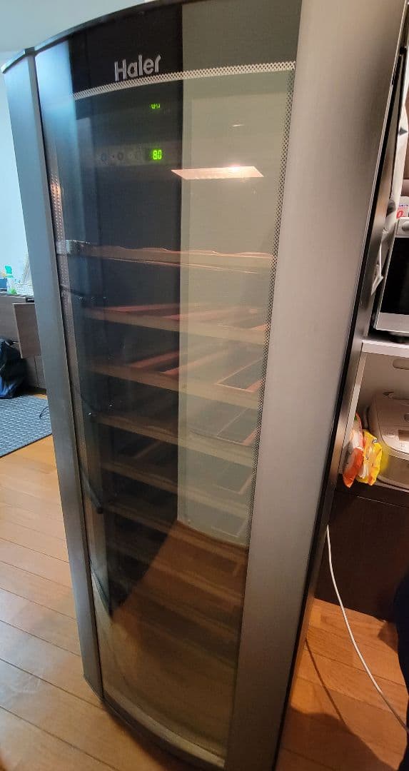 kokoko　ワインセラー 最大51本収納 JQ-F160A 稼働品 黒