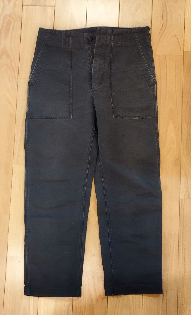 y*i様 エンジニアドガーメンツ　ファティーグパンツ　 ブラック サイズ30