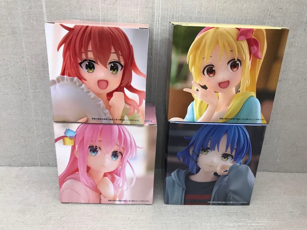 未開封品　『ぼっち・ざ・ろっく！』 Desktop Cute フィギュア　4点