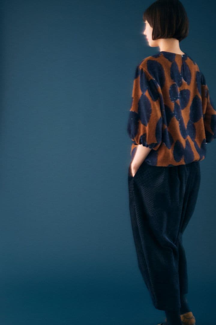 期間限定お値下げ　新品　ミナペルホネン　land puzzle パンツ