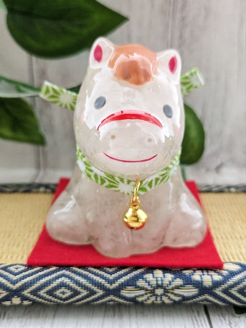 【おりおり】かがみもちになりたいシマエナガちゃん形オルゴナイト☆他２点