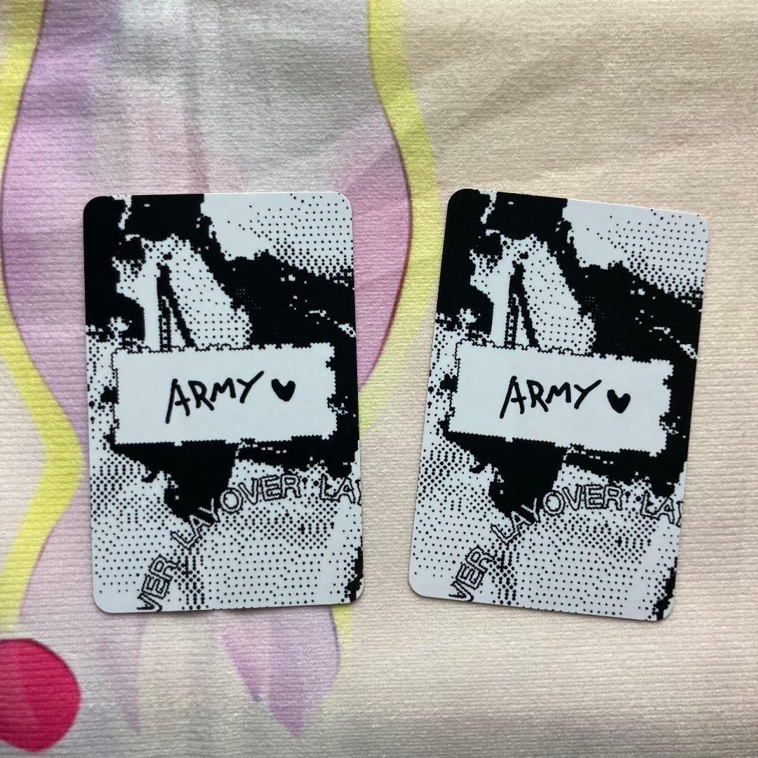 BTS Layover サノク トレカ V テヒョン 2枚