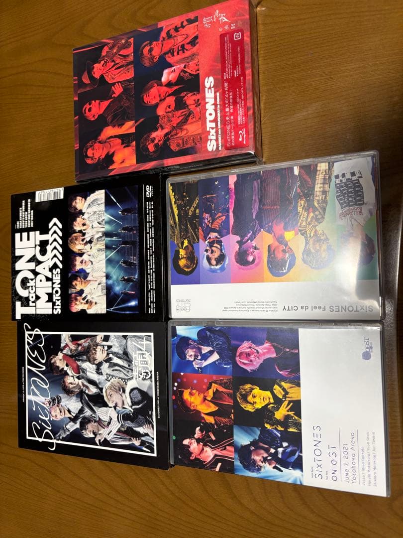 SixTONES LIVE DVD まとめ売り