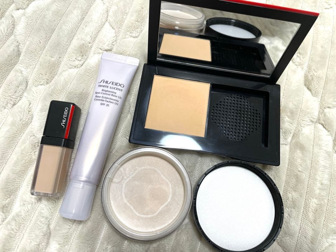 資生堂フルセット販売パウダーファンデーションコンシーラールースパウダー下地