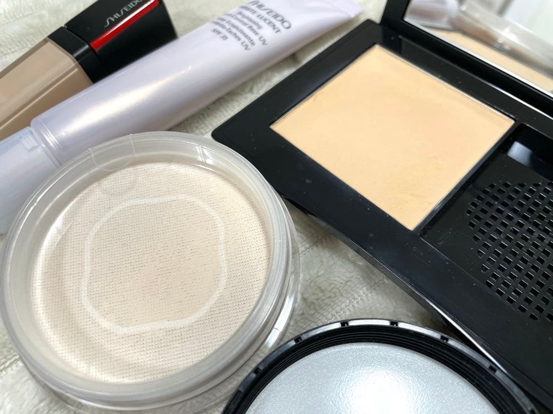 資生堂フルセット販売パウダーファンデーションコンシーラールースパウダー下地