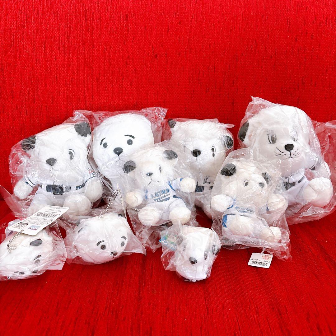 未使用保管品 西武ライオンズ マスコット ぬいぐるみ グッズ まとめ 14点