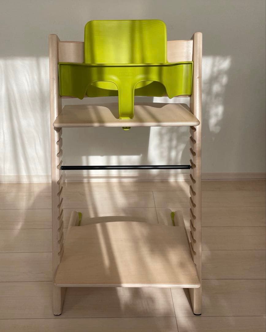 STOKKE ストッケ トリップトラップ ホワイトウォッシュ ベビーセット付き