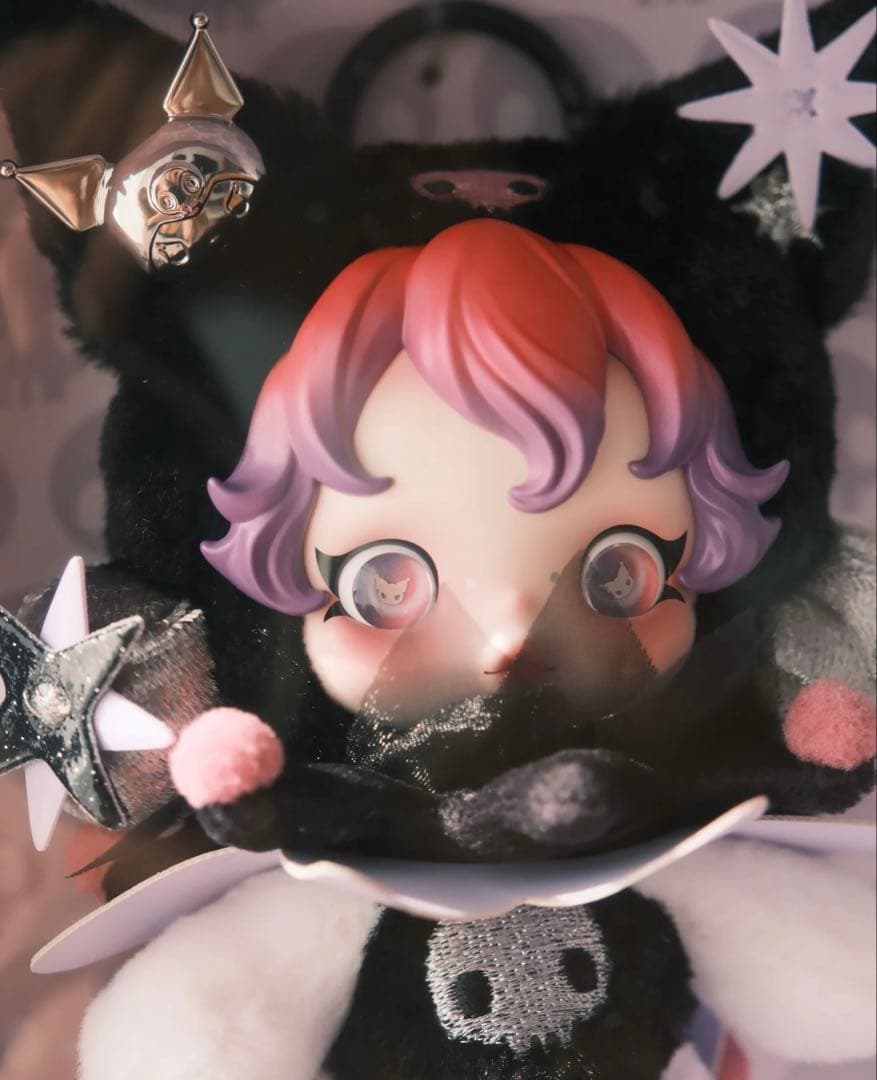 【新品未開封正規品】KUROMI x SKULLPANDA ぬいぐるみ