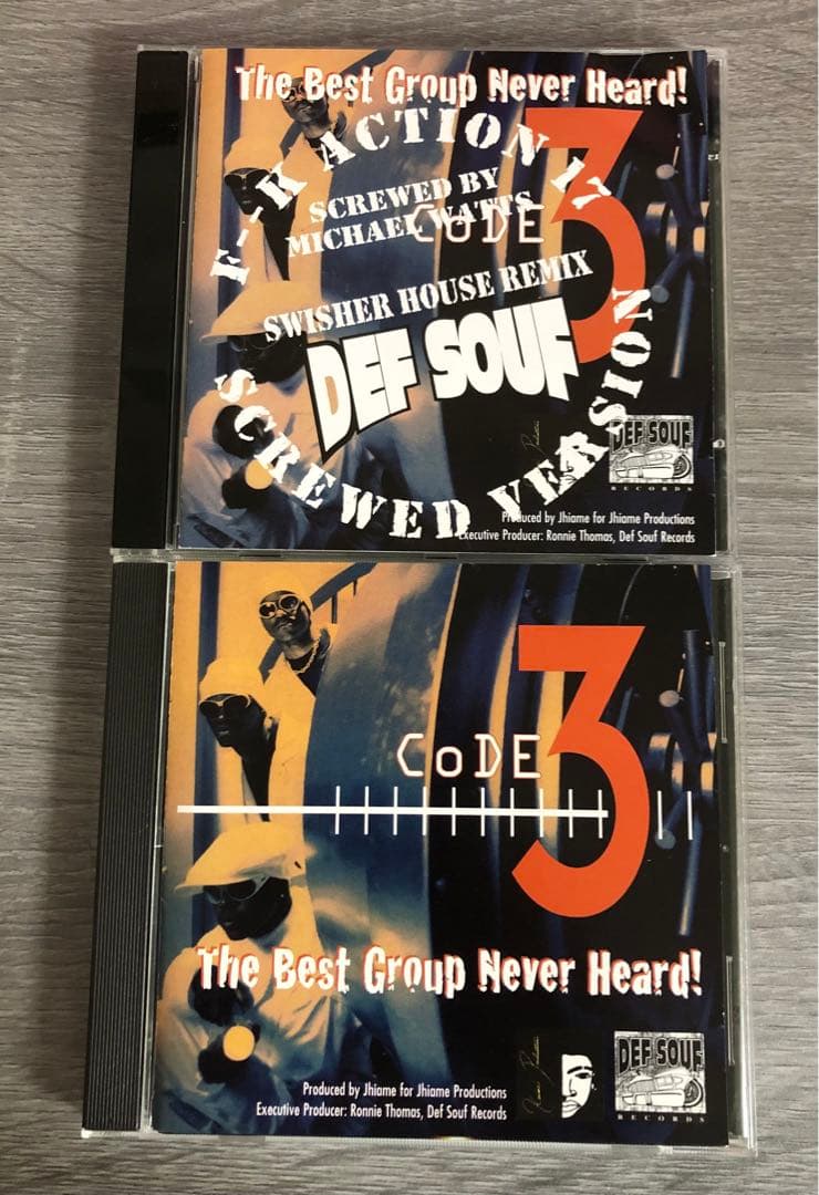 【INDIE SOUL / R&B / G-RAP】CODE 3 / 2枚セット