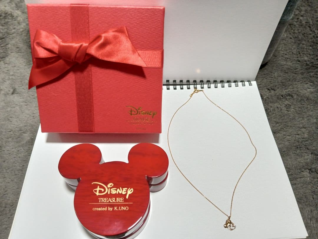 Disney K.UNO ミッキーマウス ネックレス　美品