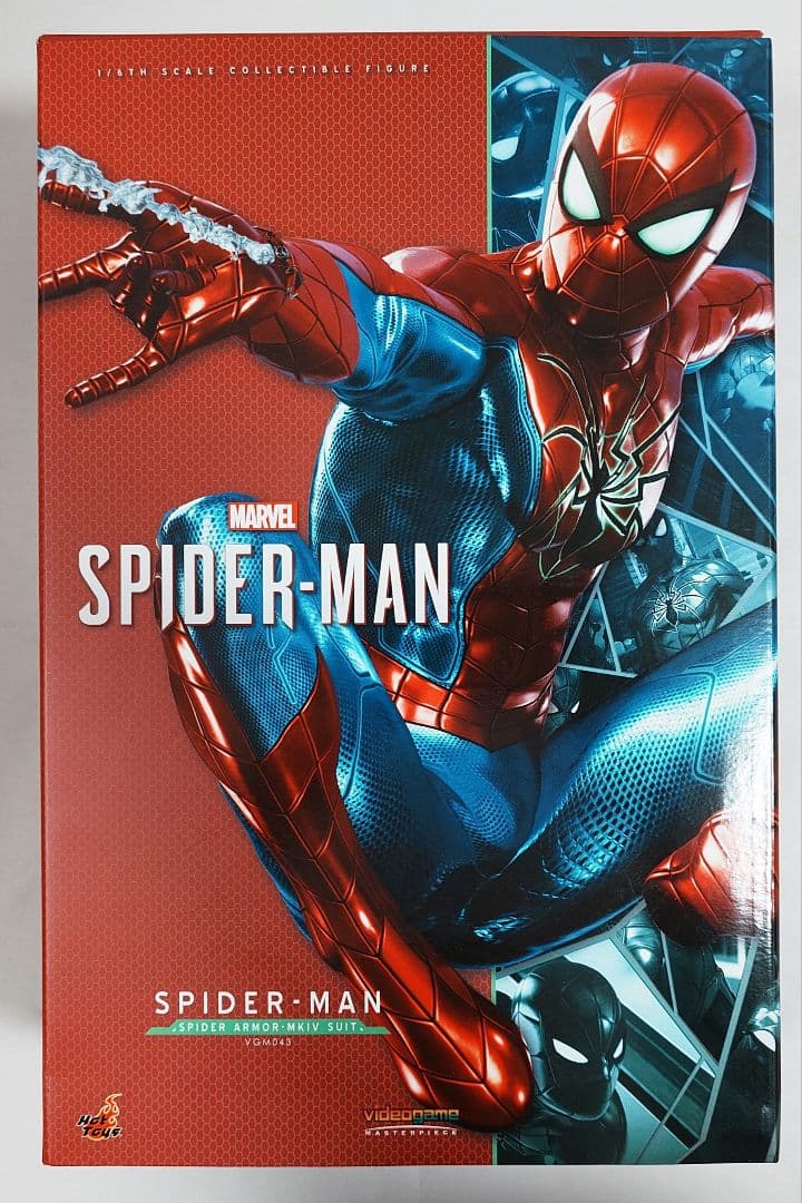 【ホットトイズ】スパイダーマン（スパイダー・アーマーＭＫ ＩＶスーツ版）