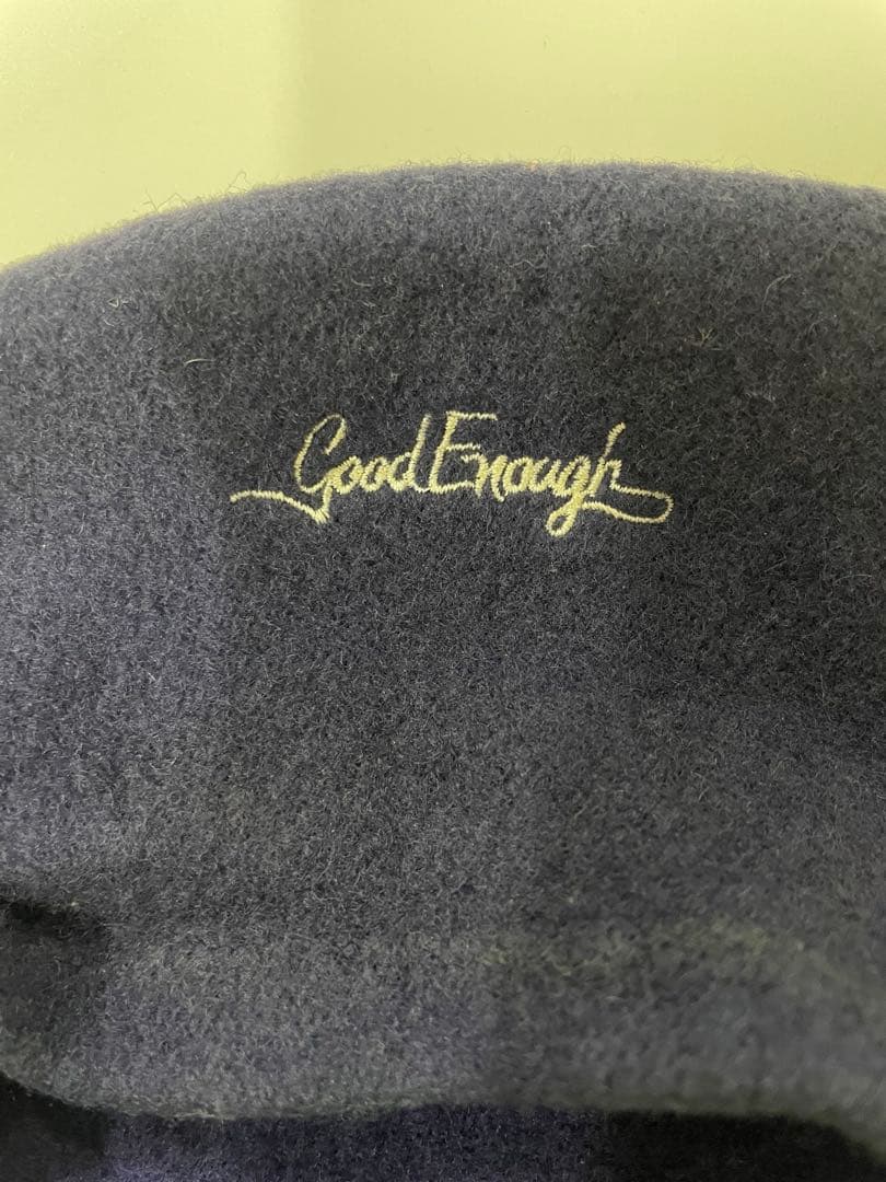 GOODENOUGH×KANGOL 紺ベレー帽 ネイビー　希少90s初期